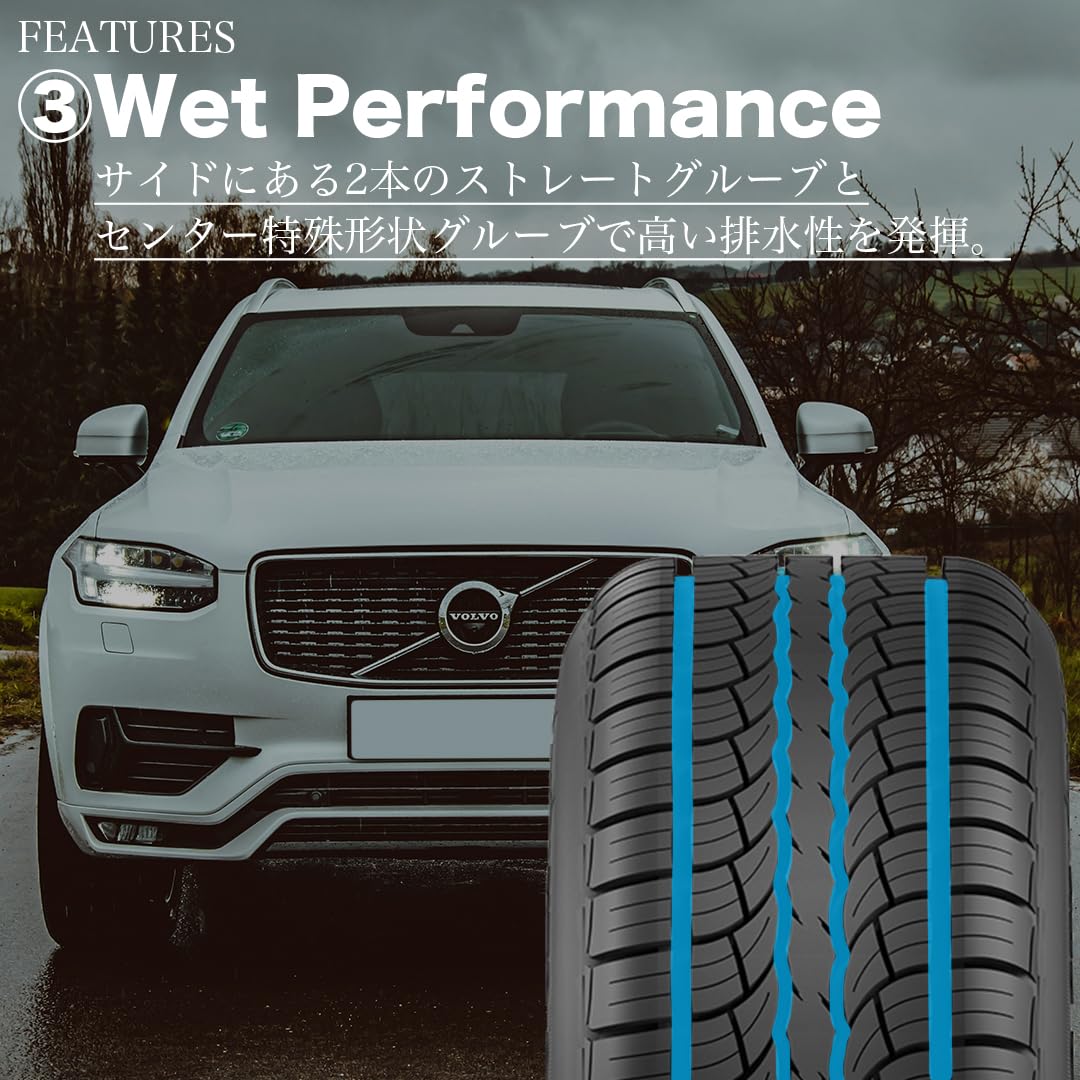 社外アルミ 22×9.5J6HPCD127/135+35 DURATURN/MOZZO STX 265/40R22 バリ溝夏タイヤ 4本Set (TD05) クレジットカード QR決済可能 Amazon.co.jp: DURATURN MOZZO STX 305/40R22 114V XL サマータイヤ 1